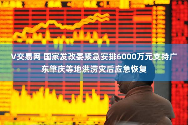 V交易网 国家发改委紧急安排6000万元支持广东肇庆等地洪涝灾后应急恢复
