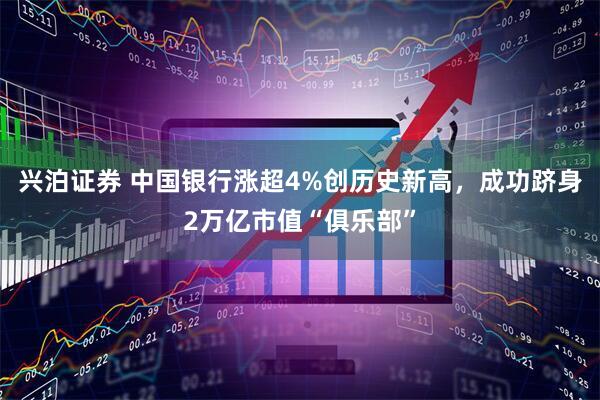 兴泊证券 中国银行涨超4%创历史新高,成功跻身2万亿市值“俱乐部”
